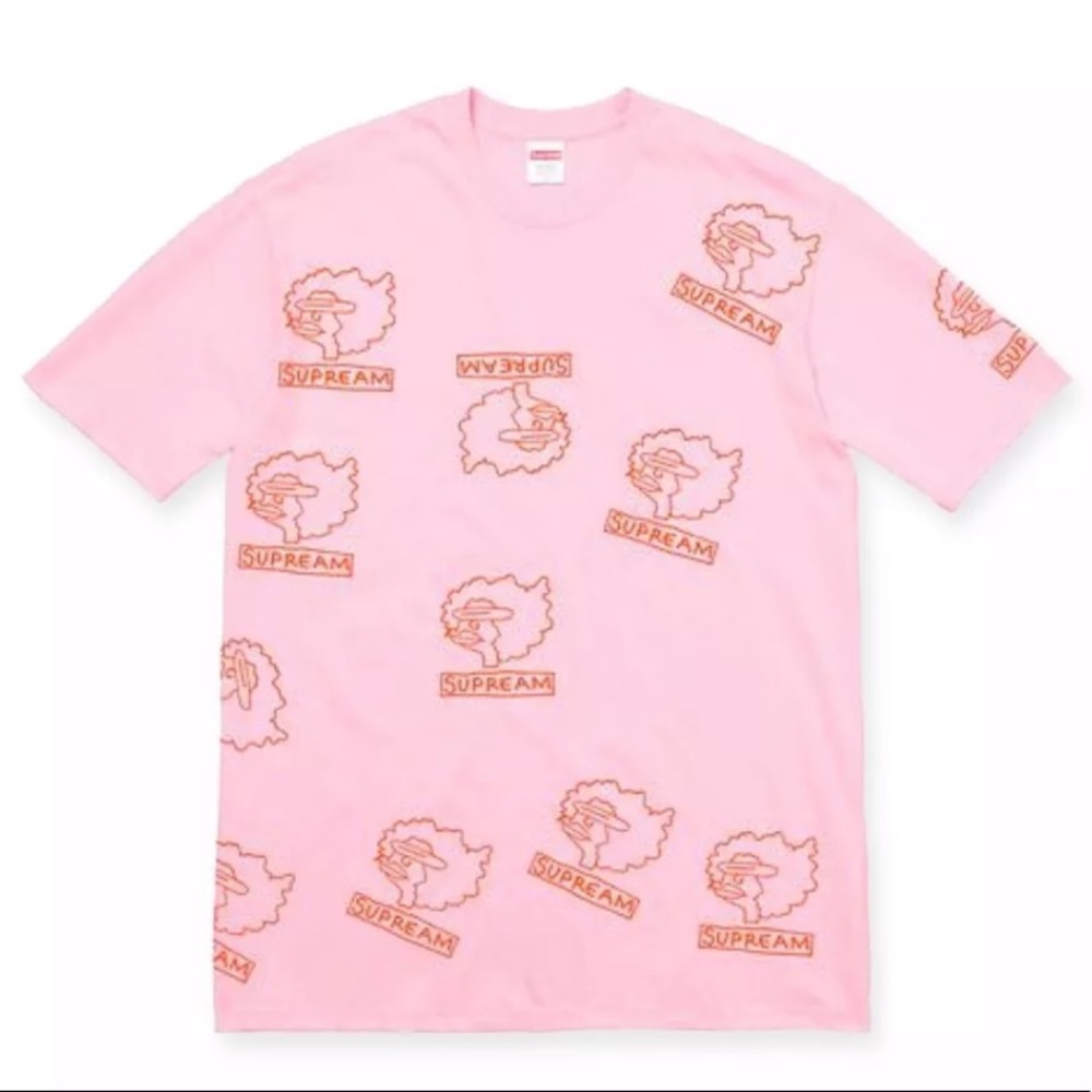 Supreme Gonzo Tee Pink Large